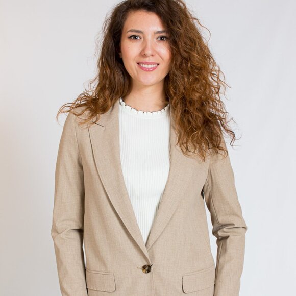 MARELLA Jackets & Blazers - MARELLA Elegant Tan Blazer